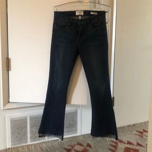 Frame Denim Le Crop Mini Boot sz 27